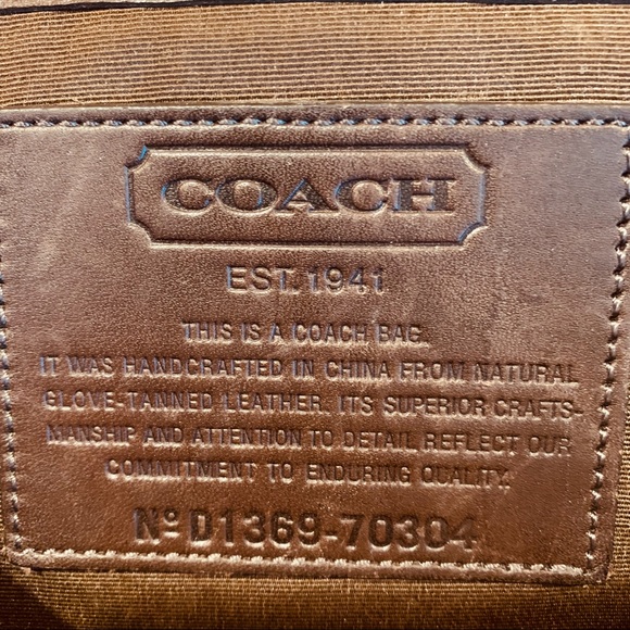 Coach Transatlantic Briefcase Stunning Condition - Picture 3 of 5